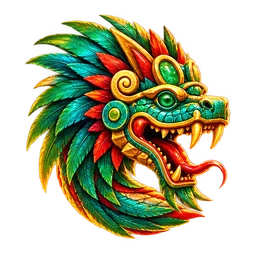 Feathered Serpent symbol art