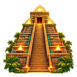 Step Pyramid Temple scatter symbol