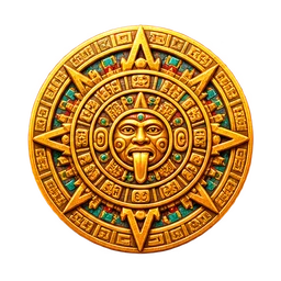 Golden Sun Stone symbol art